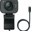 Logitech StreamCam Plus Webcam with Tripod Mount (Graphite)