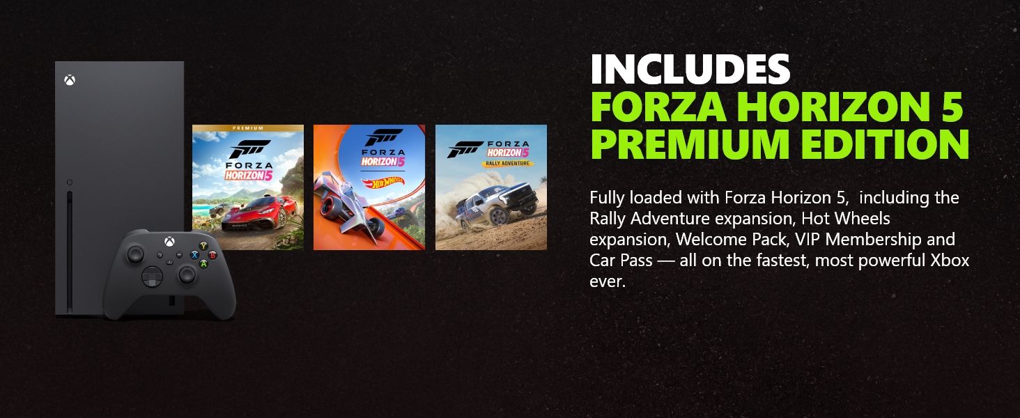 Xbox Series X – Forza Horizon 5 Bundle - Slide 1