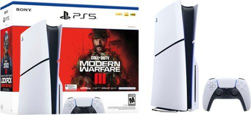 Sony - PlayStation 5 Console – Call of Duty Modern Warfare III Bundle (Full Game Download Included) - White