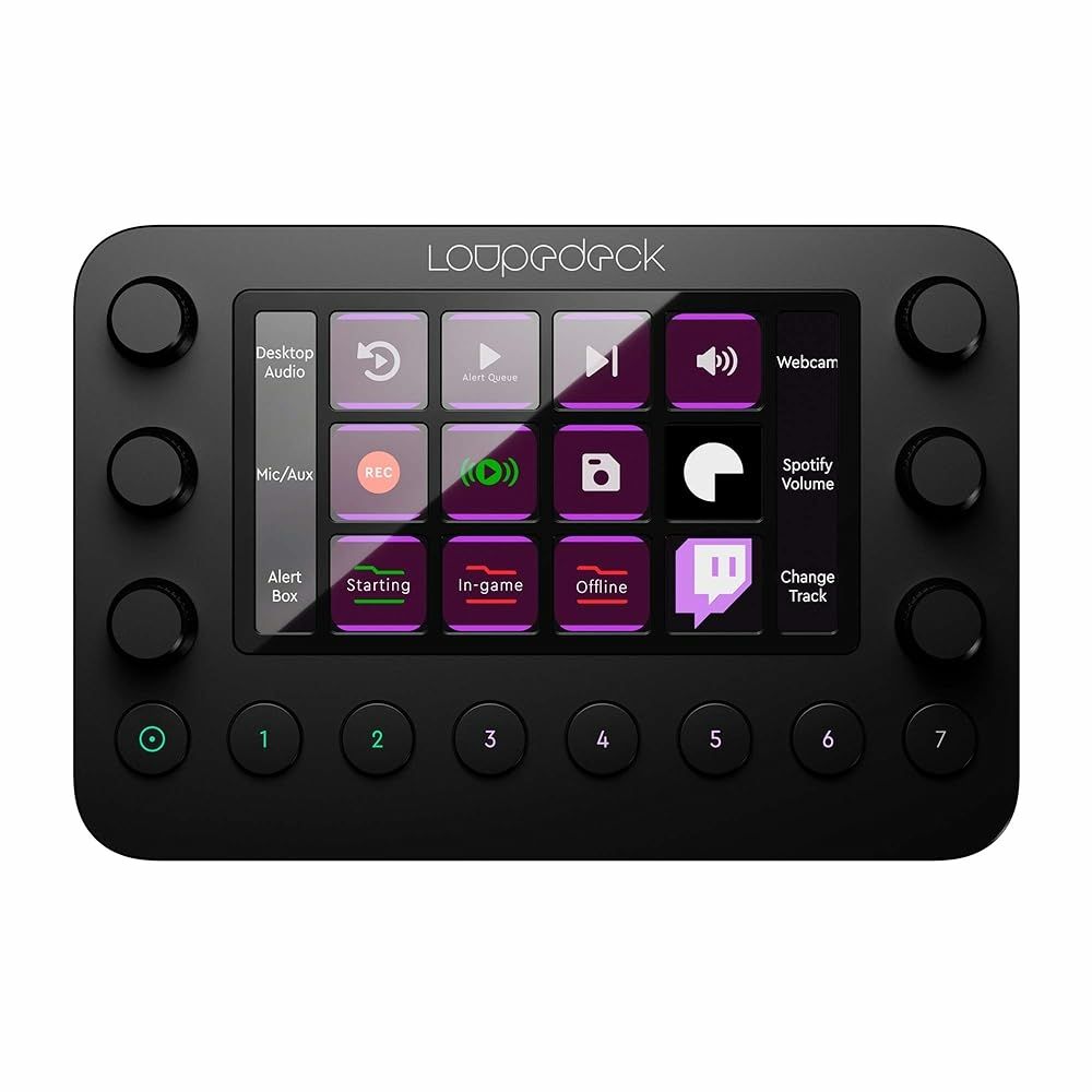Loupedeck Live – The Custom Console for Live Streaming, Photo and Video Editing